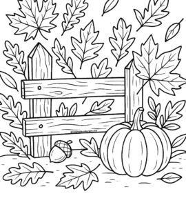 staccionata autunno