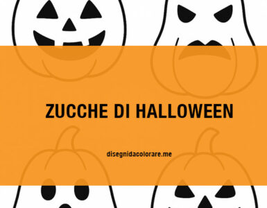 Modelli di zucche di Halloween da stampare 2 Zucche di Halloween
