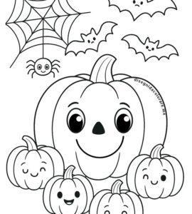 zucche halloween pipistrelli