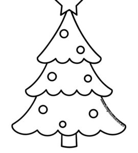 albero di natale decorato