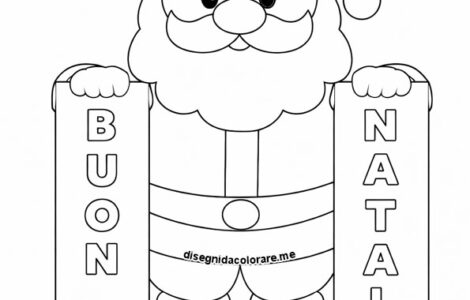 buon natal co babbo natale