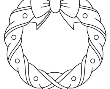 ghirlanda natalizia con fiocco