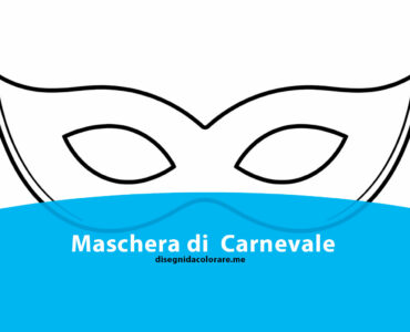 modello maschera carnevale