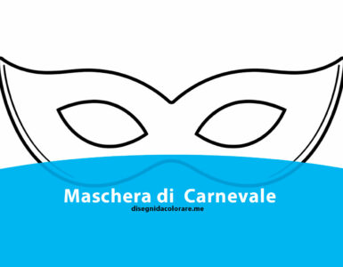 Modello Maschera Carnevale 2 modello maschera carnevale