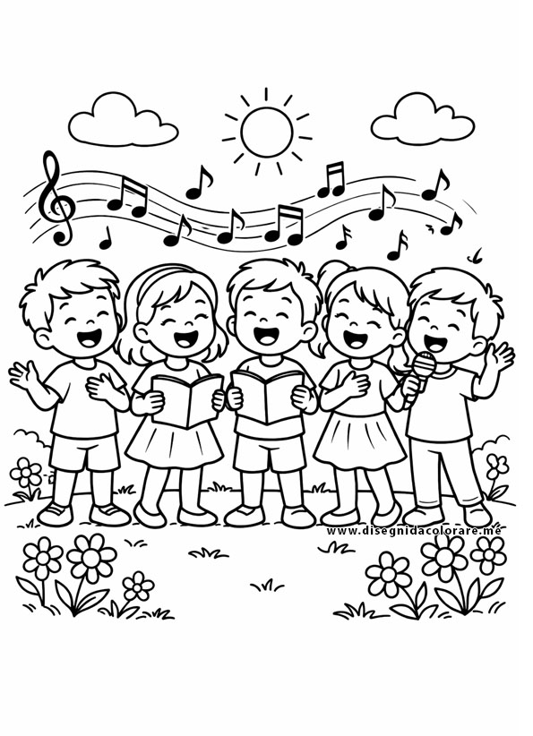 Bambini che Cantano 1 bambini che cantano