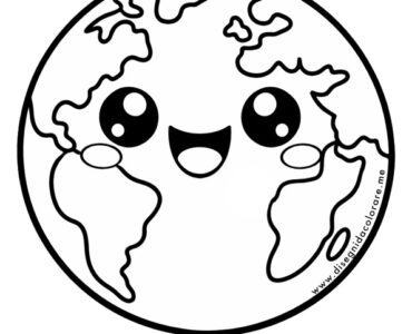 pianeta terra sorridente