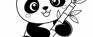 panda con bambu