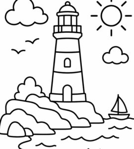faro sulla costa