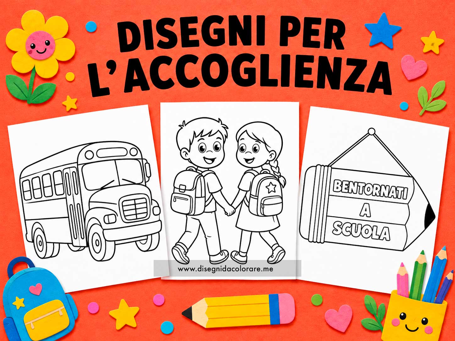 disegni per accoglienza a scuola