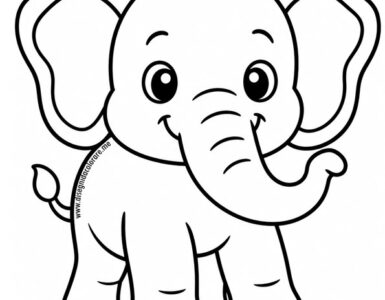 elefantino disegno